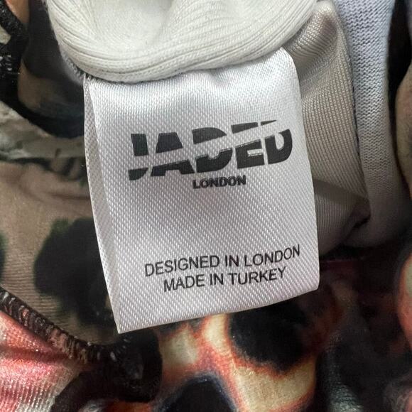 Jaded London Multicolor Patchwork Flare Pants - Picture 8 of 8